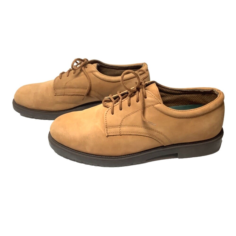 Cambridge ClassicsSize 8M Leather Mens Lace Up Casual Shoes, Light Brown